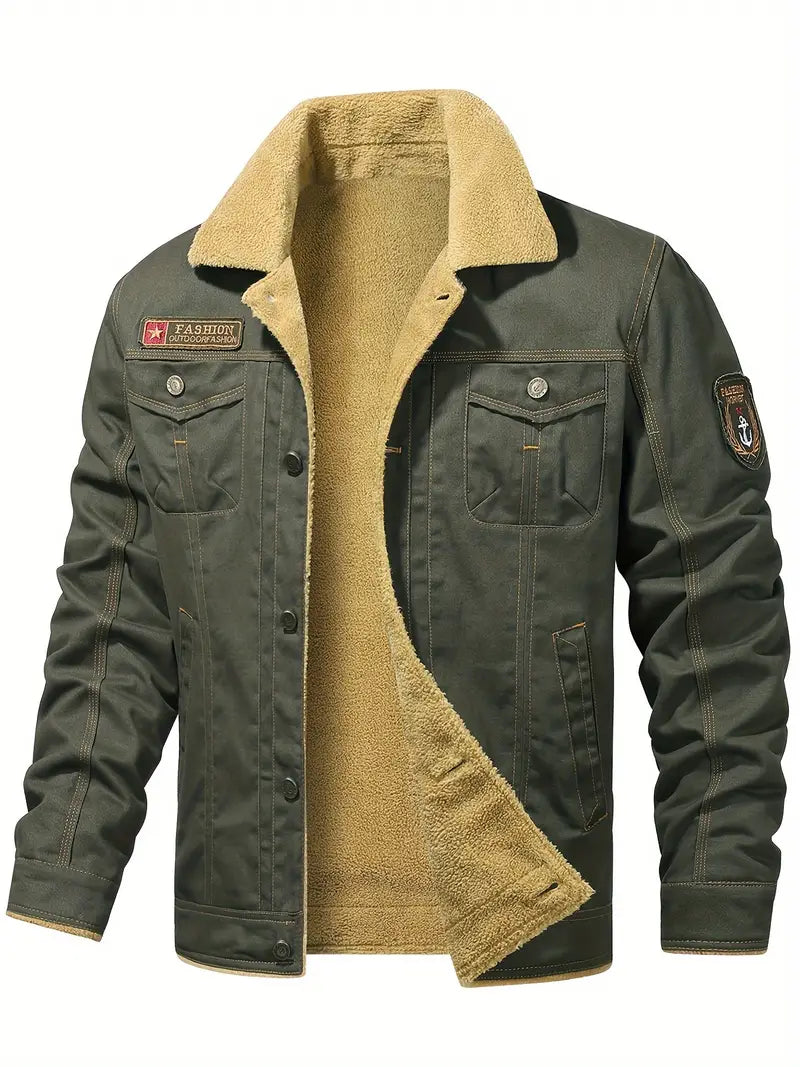Zander | Fleece Biker Jas