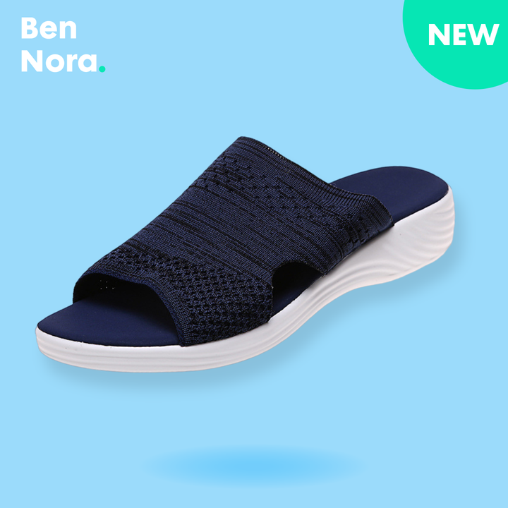 Vienna Comfort™️ Open Teen Mesh Flip-Flop Sandalen met Stevige Zool