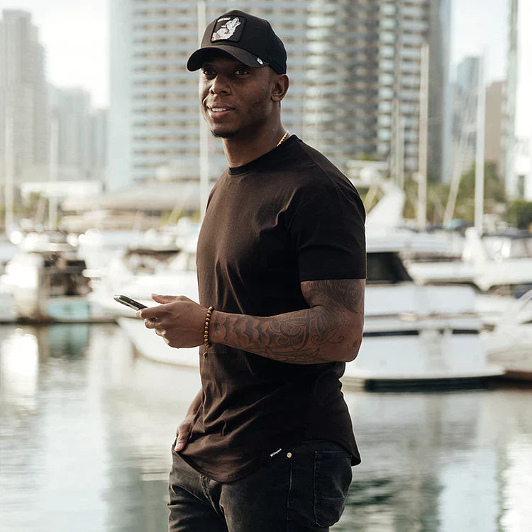 Aaron™ - nauwsluitend t-shirt met atletische snit