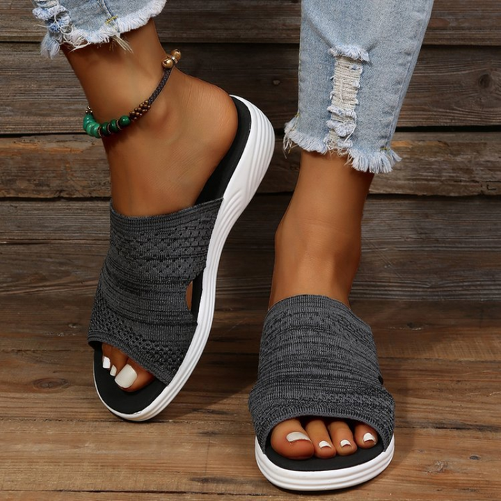 Vienna Comfort™️ Open Teen Mesh Flip-Flop Sandalen met Stevige Zool