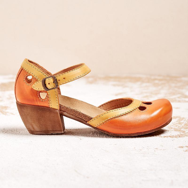 Léonie™ | Sandales à talon bas