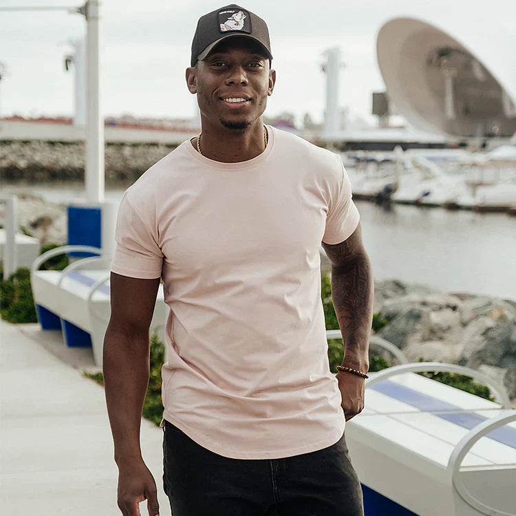 Aaron™ - nauwsluitend t-shirt met atletische snit