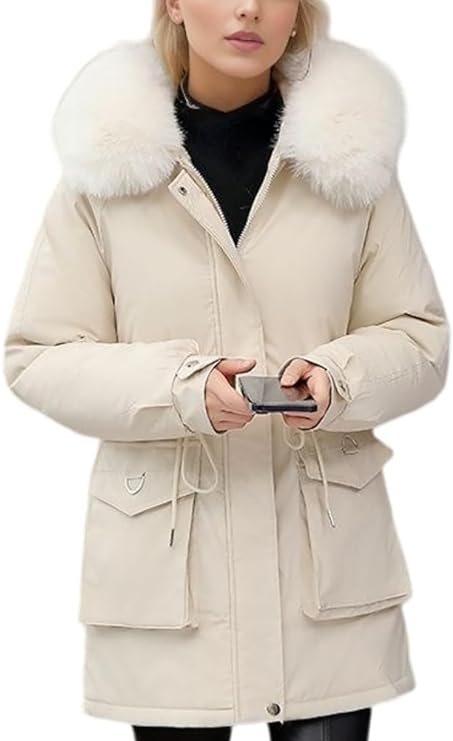 Comfortabele en warme dames winterjas