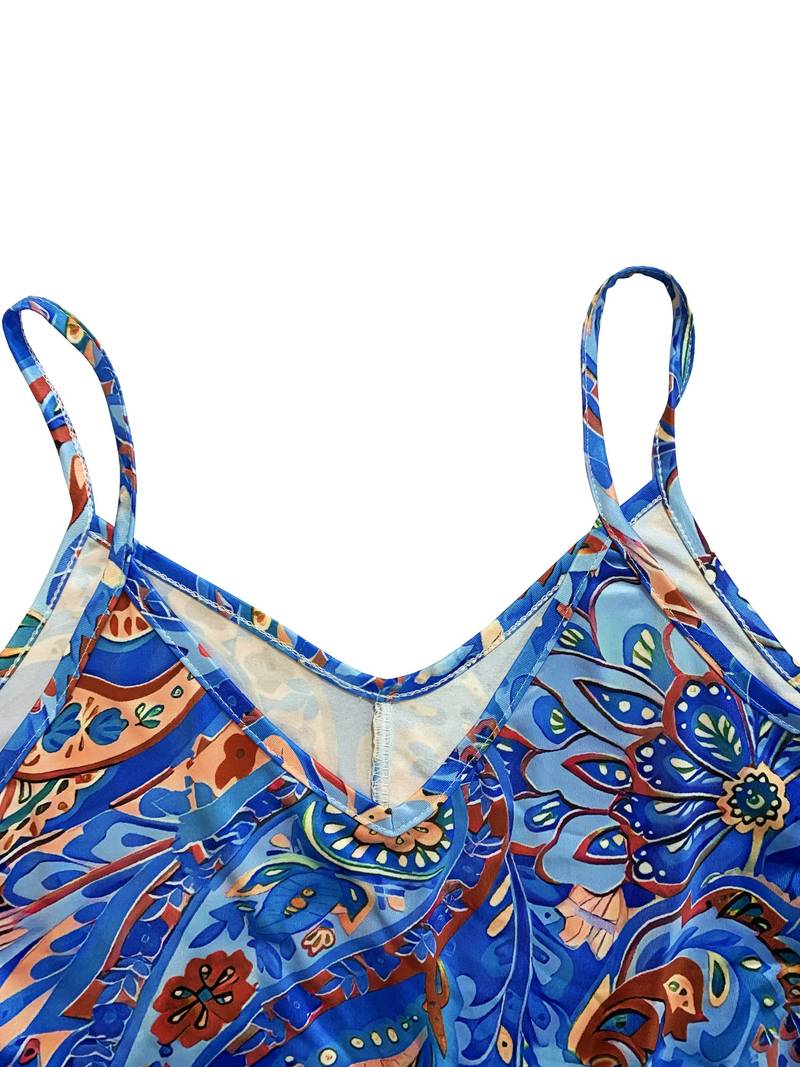 Stella - mouwloze cami-jurk in vakantiestijl stella