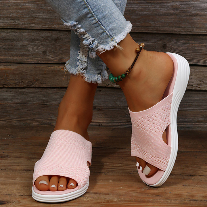 Vienna Comfort™️ Open Teen Mesh Flip-Flop Sandalen met Stevige Zool