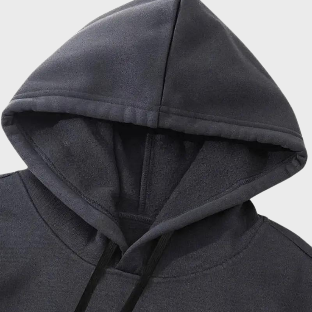 Micha - Herenhoodie met hartjesprint