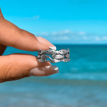 School van vis wrap ring