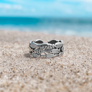 School van vis wrap ring