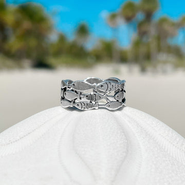 School van vis wrap ring