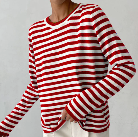 Sarah - gestreept shirt met lange mouwen