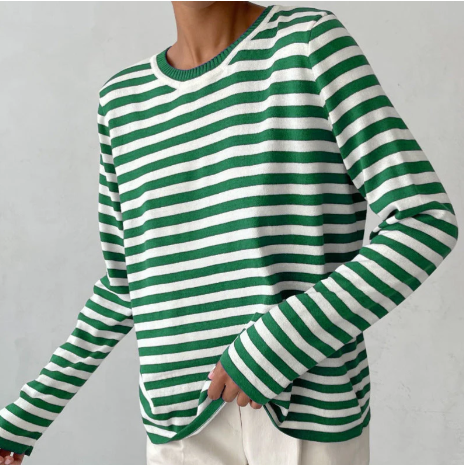Sarah - gestreept shirt met lange mouwen