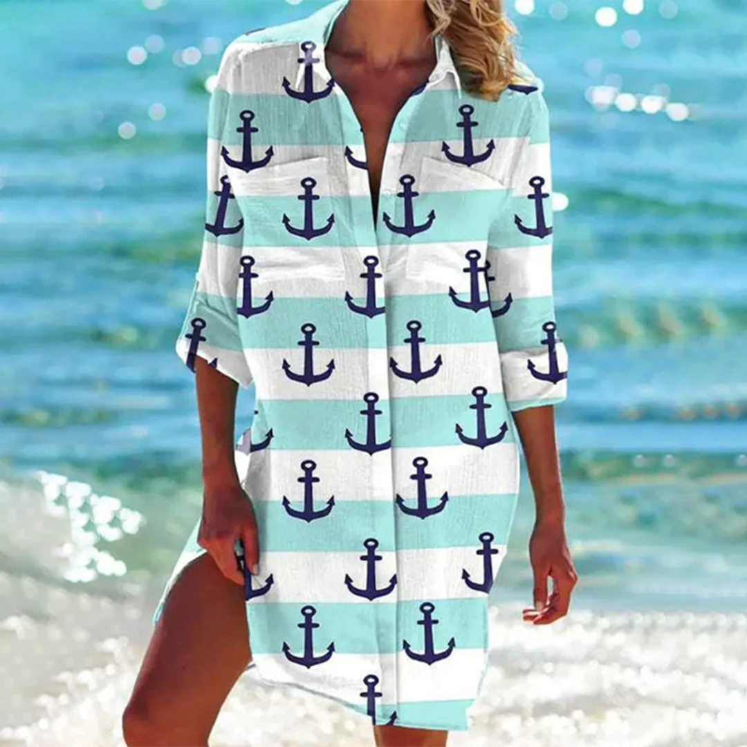 Lumina | elegante overshirtjurk