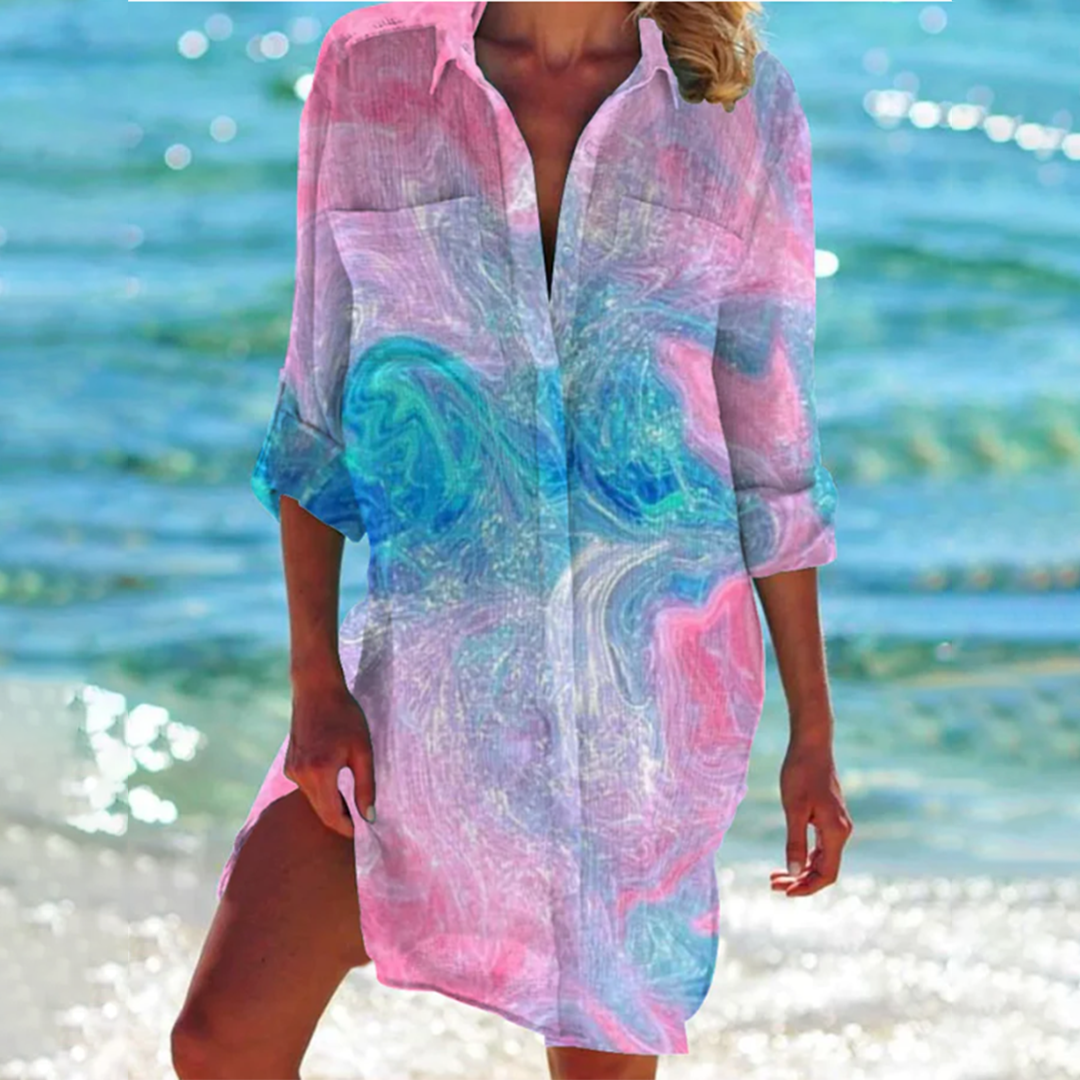 Lumina | elegante overshirtjurk