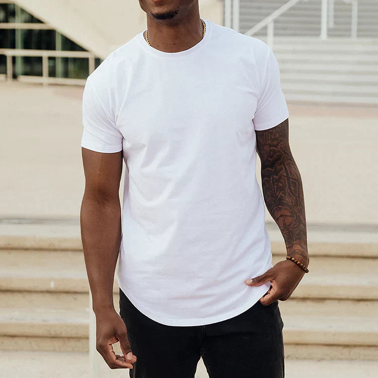 Aaron™ - nauwsluitend t-shirt met atletische snit