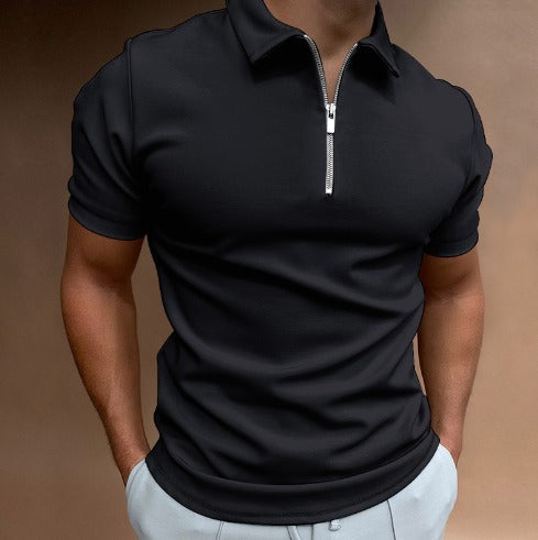 Santiago Zip-Up Polo | 50% KORTING