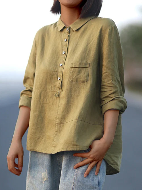 Ellinor - shirts met lange mouwen voor dames