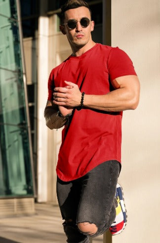 Aaron™ - nauwsluitend t-shirt met atletische snit