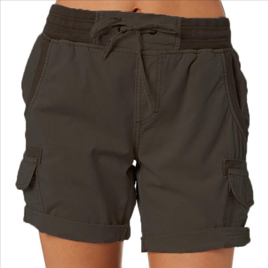 Mona | Korte broek met hoge taille