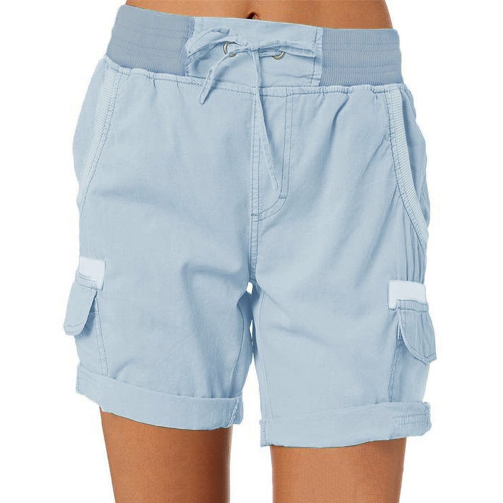 Mona | Korte broek met hoge taille