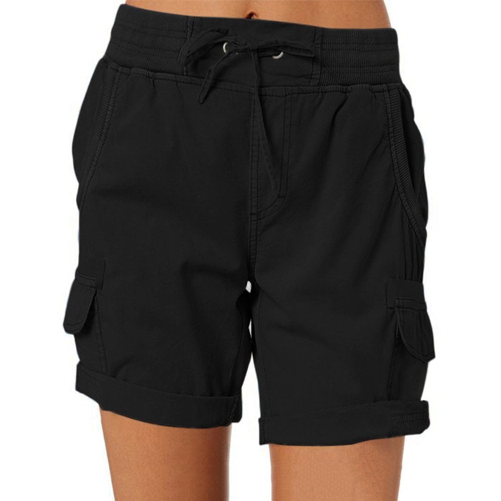 Mona | Korte broek met hoge taille