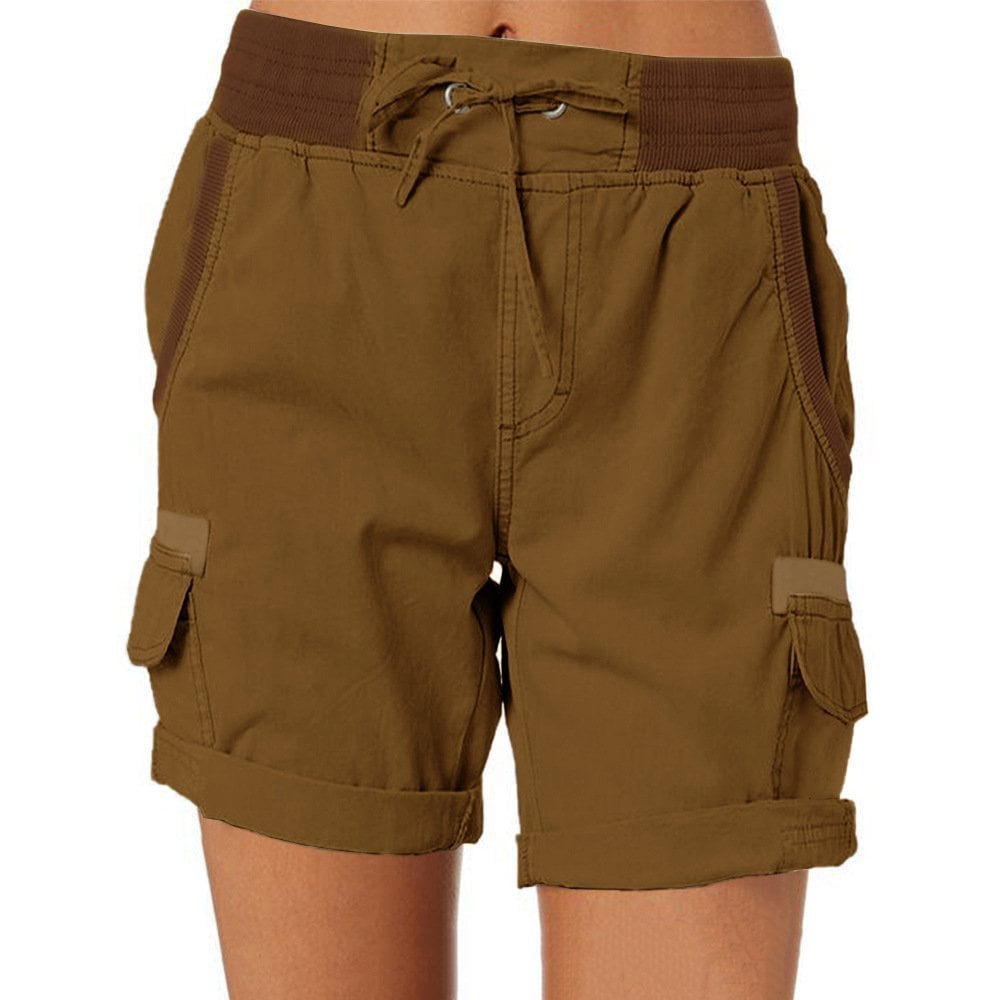 Mona | Korte broek met hoge taille