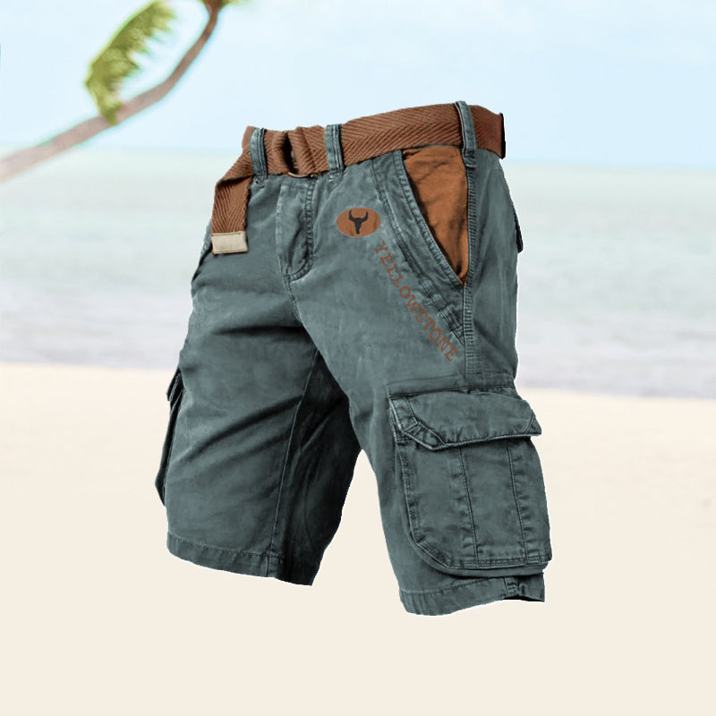 Finn - Multifunctionele Cargoshorts voor Heren