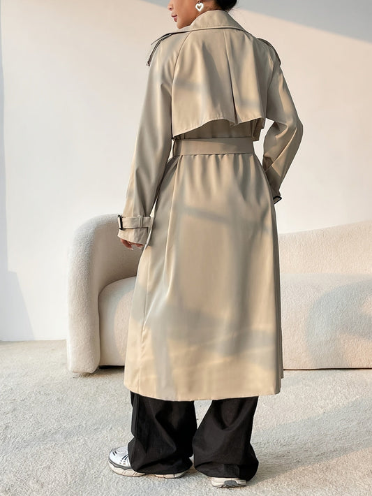 Comfortabele winter trenchcoat voor dames - Marjan