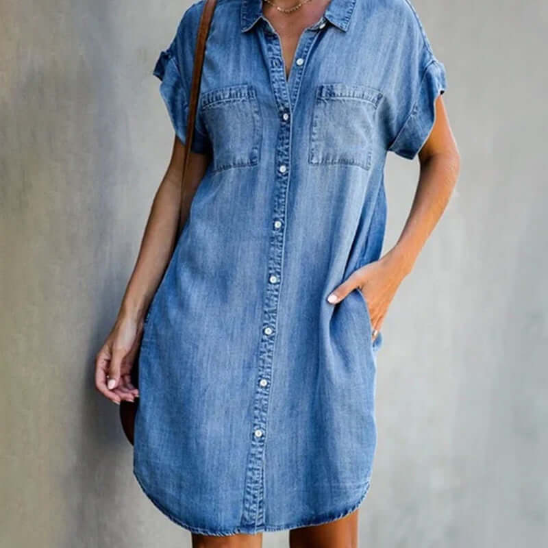 Andrea - Denim jurk