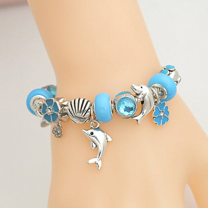 Schattige kleine zeedieren bedelarmband