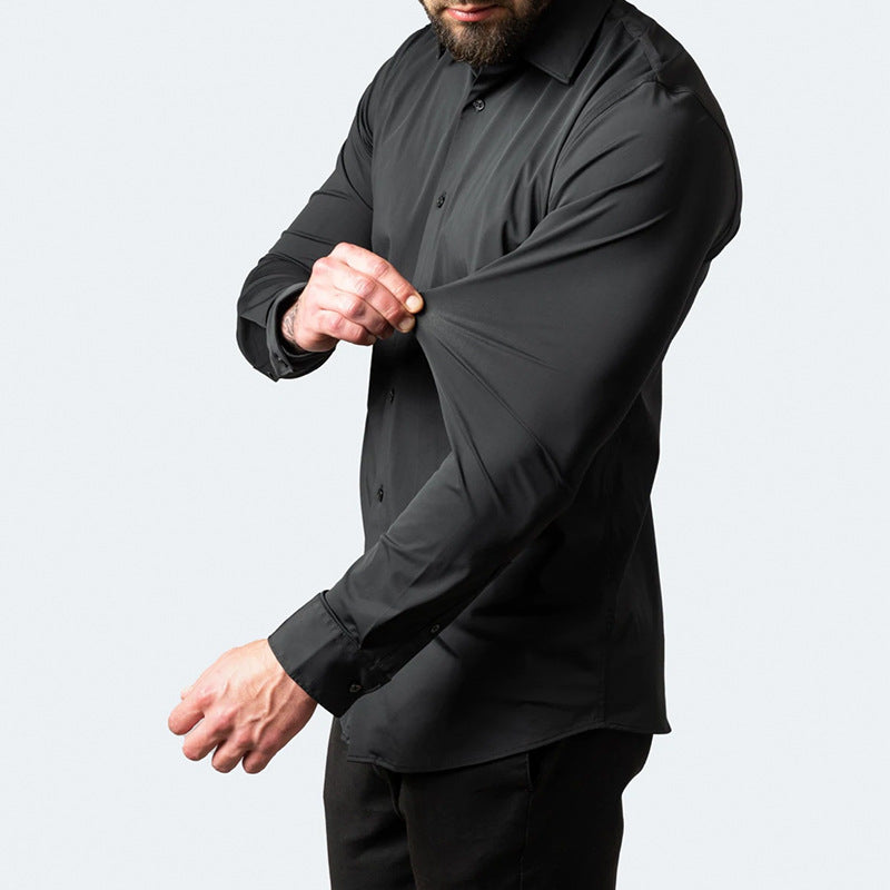 Austin - HEREN Rimpelloos STRETCH SHIRT