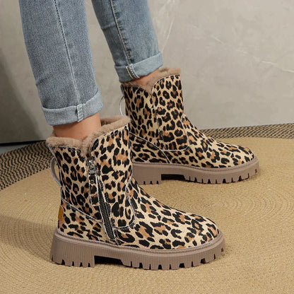 Safari | Bottes d'hiver élégantes et fourrées