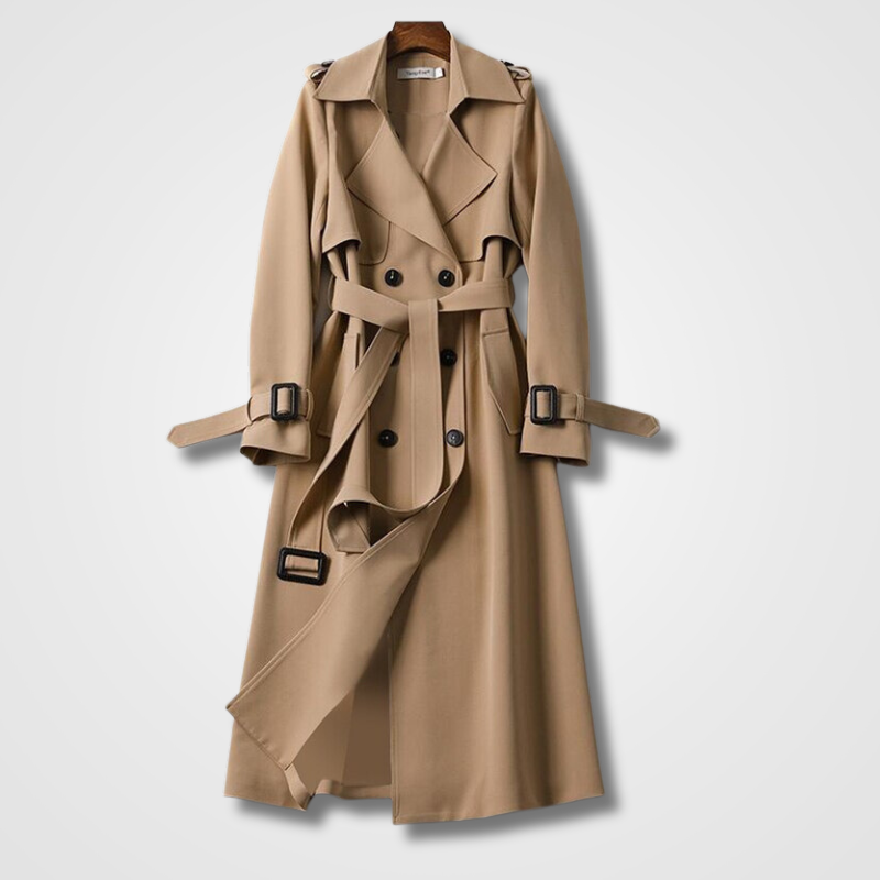 Rosalie - Stijlvolle Dames Trenchcoat voor Herfst & Winter