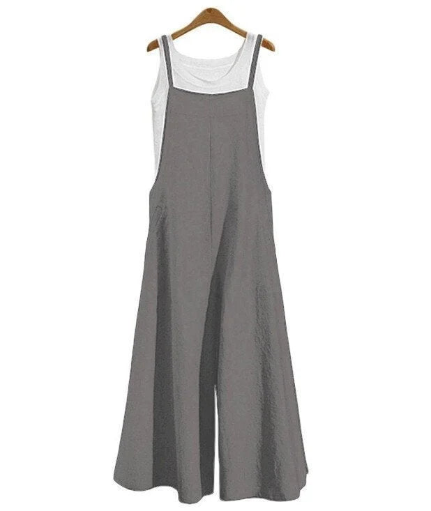 Nicole - Mouwloze oversized jumpsuit voor dames