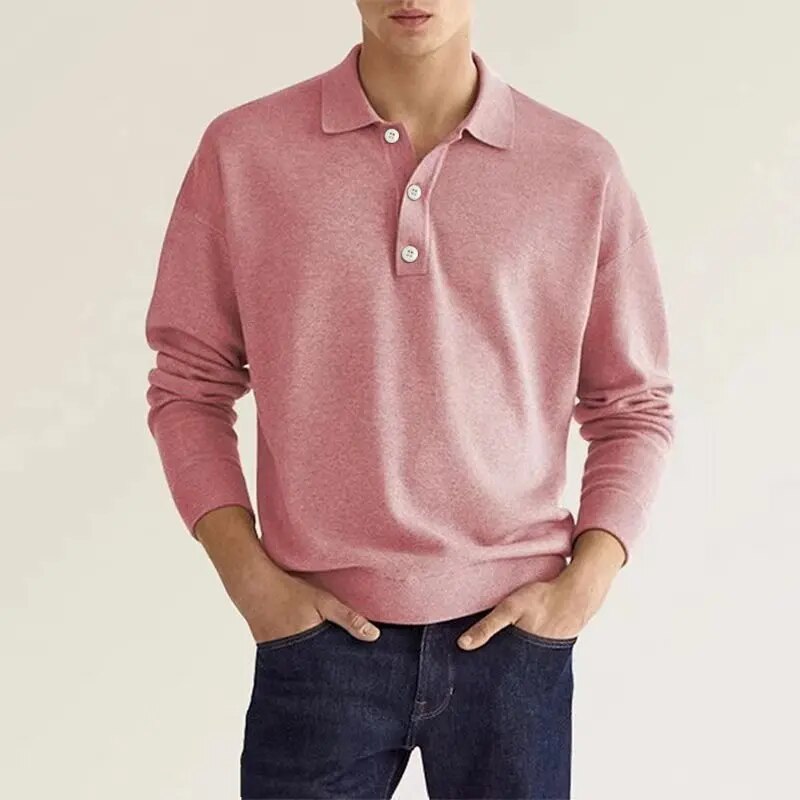 Rhett | poloshirt met lange mouwen - maximale elegantie en comfort