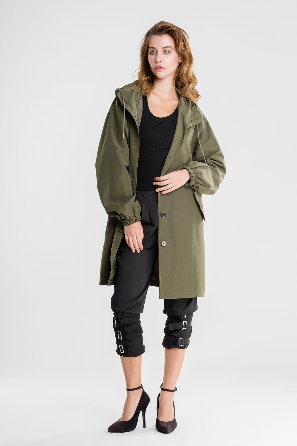 Clara - Schicke Weiße Regenjacke