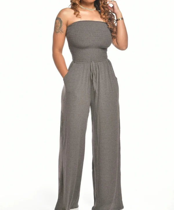 Zoe - Nieuwste strapless jumpsuit