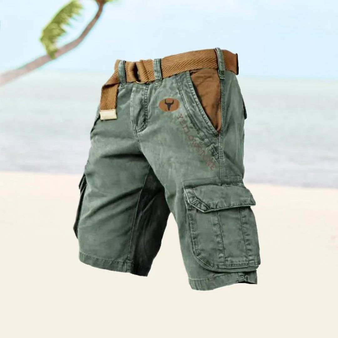 Finn - Multifunctionele Cargoshorts voor Heren