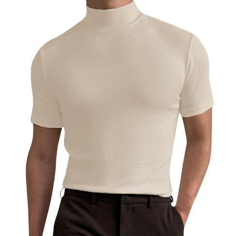 Antonio - Turtleneck T-Shirt | Stijlvol voor de moderne man