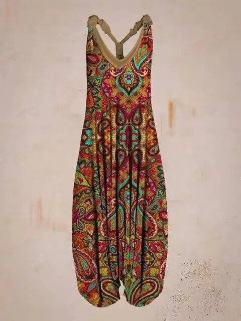 Lana - Casual jumpsuit in bohemian stijl