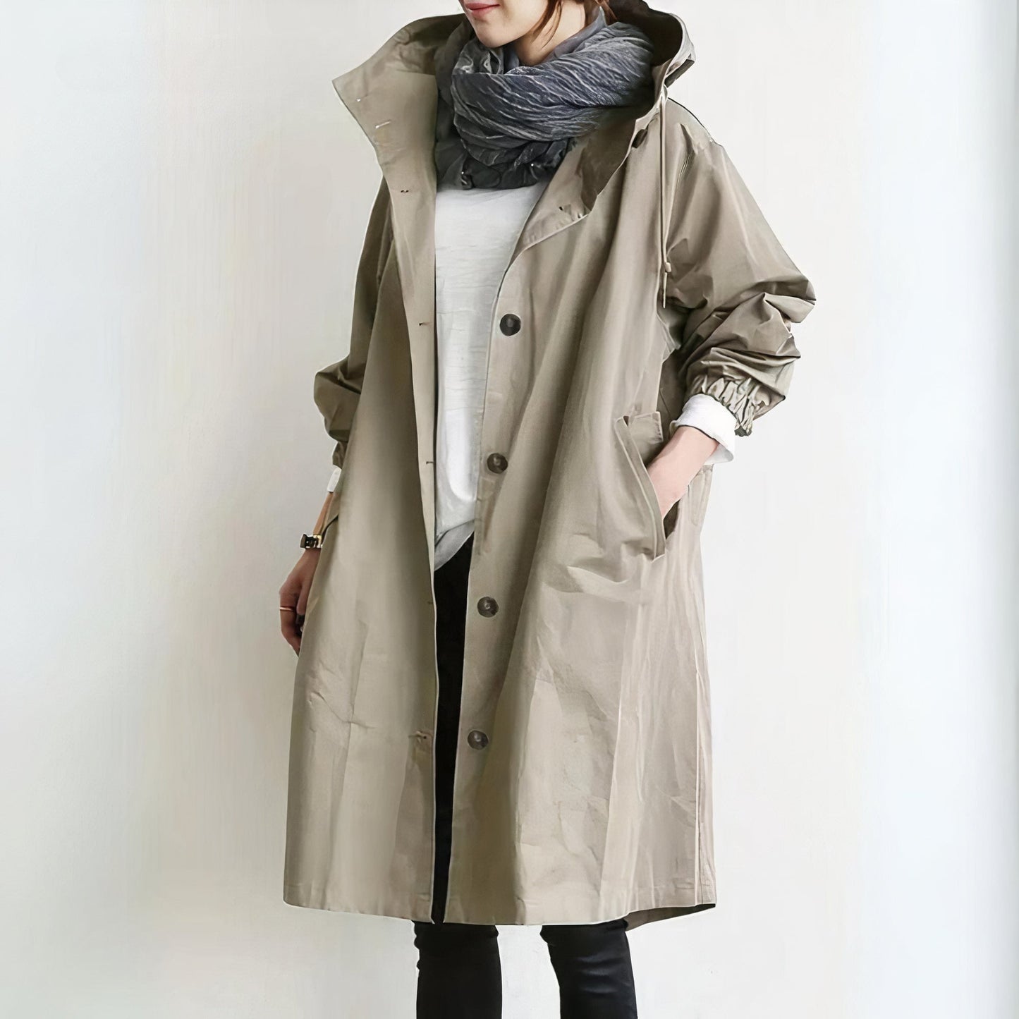 Trenchcoat met windjack - Albina