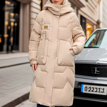 Lang winterparka jas voor dames - Axella