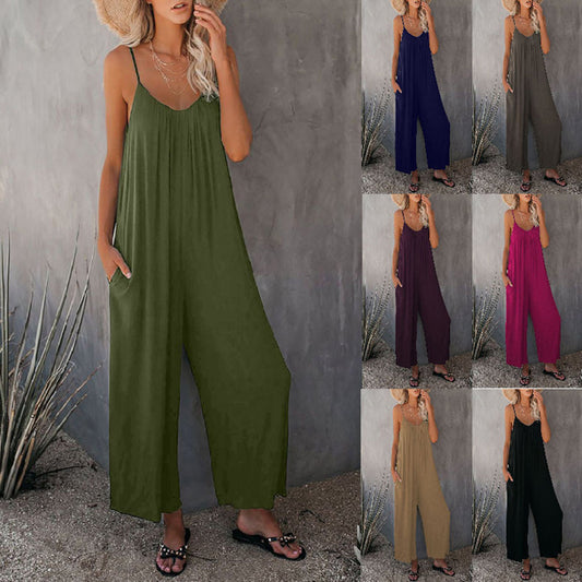 SILVANA - Comfortabele casual jumpsuit