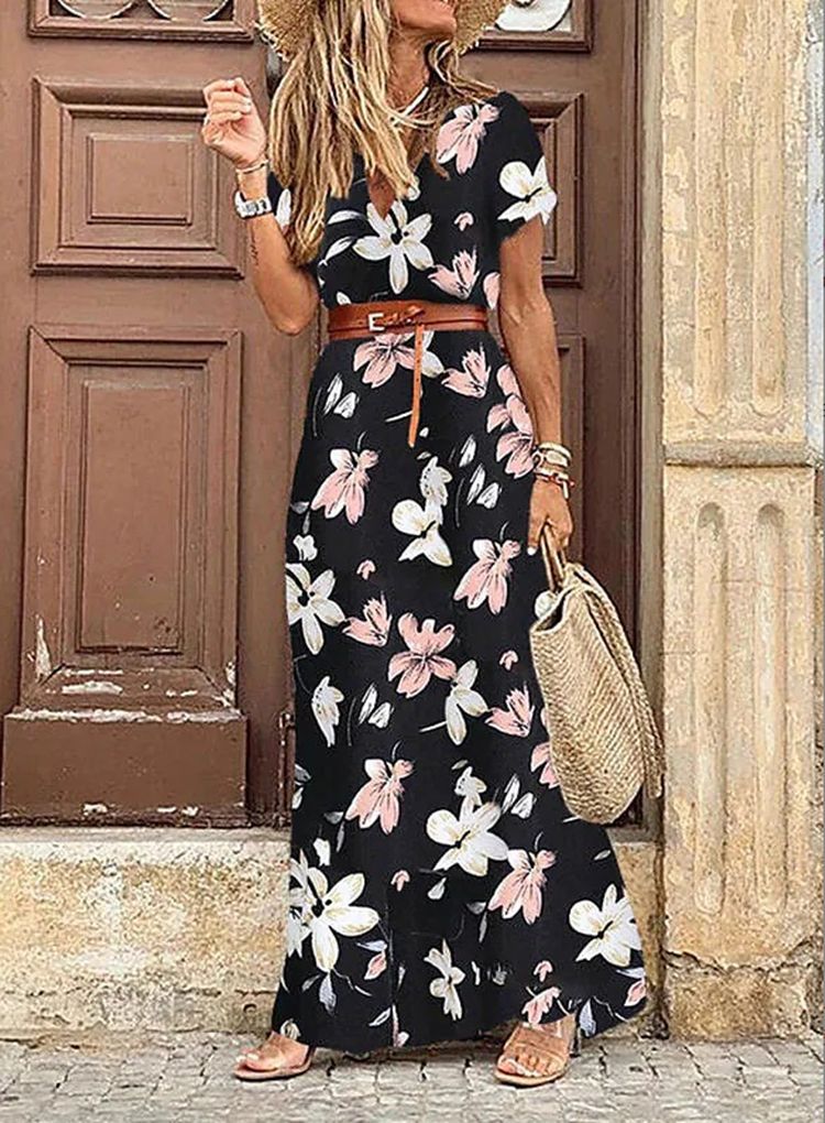 Isabell | Bohemian Maxi-Jurk