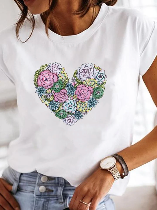 Courtney™ - Superstijlvol t-shirt met extravagante zomerdesigns