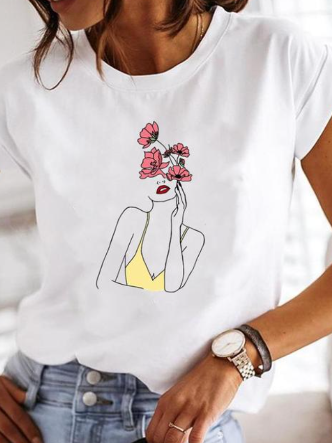 Courtney™ - Superstijlvol t-shirt met extravagante zomerdesigns