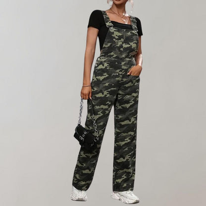 Neea - Stijlvolle camouflage dames jumpsuit