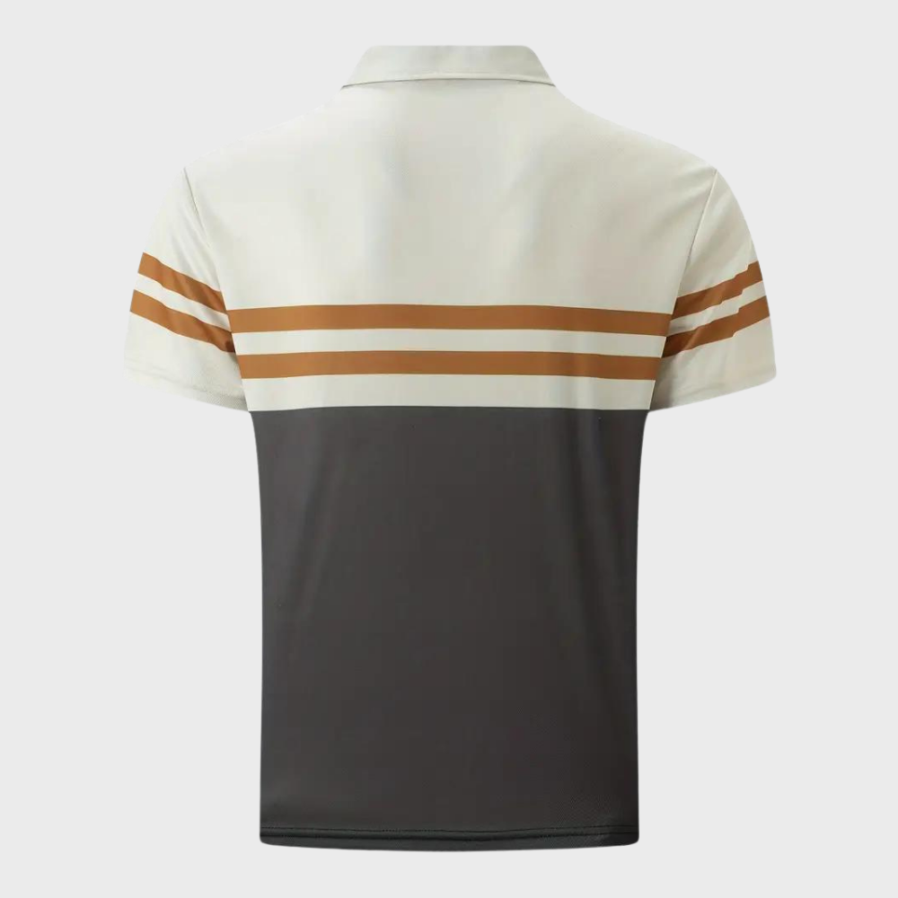 Pepijn - Casual gestreept poloshirt voor mannen