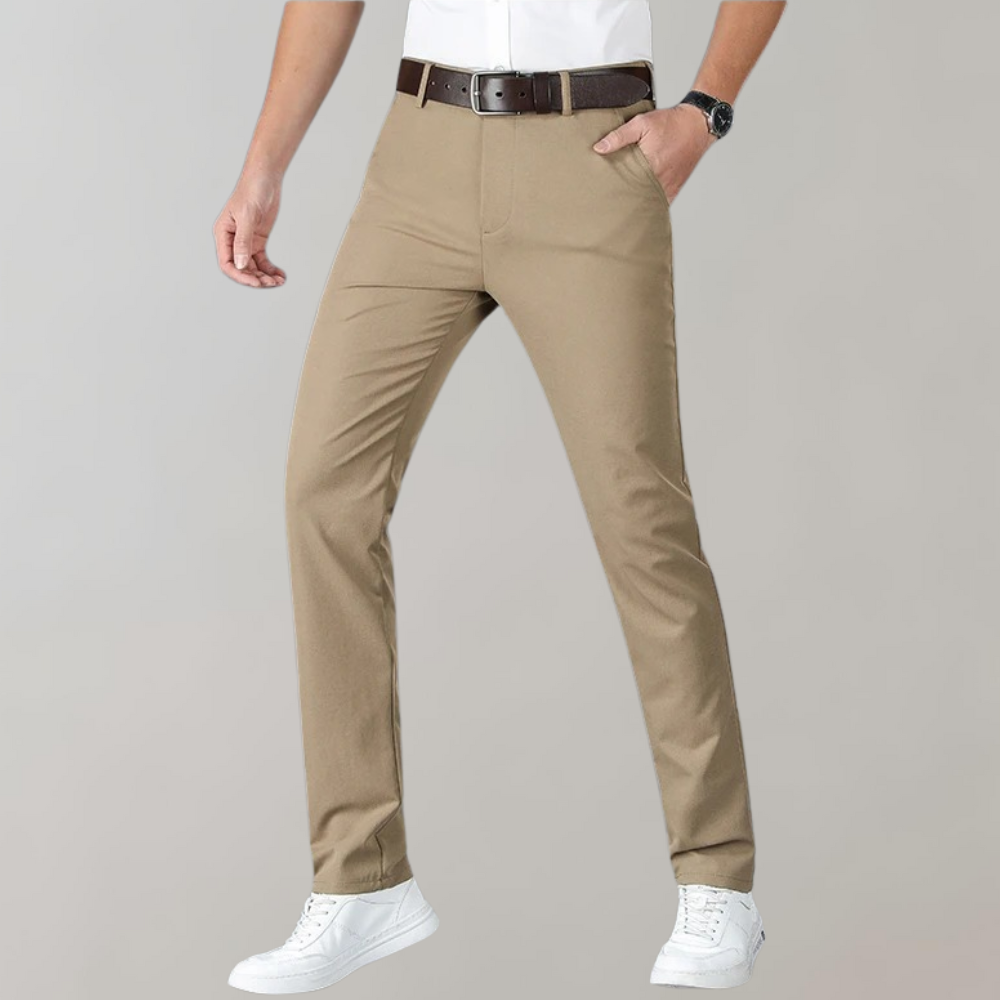 Konrad - Slimme casual chino broek