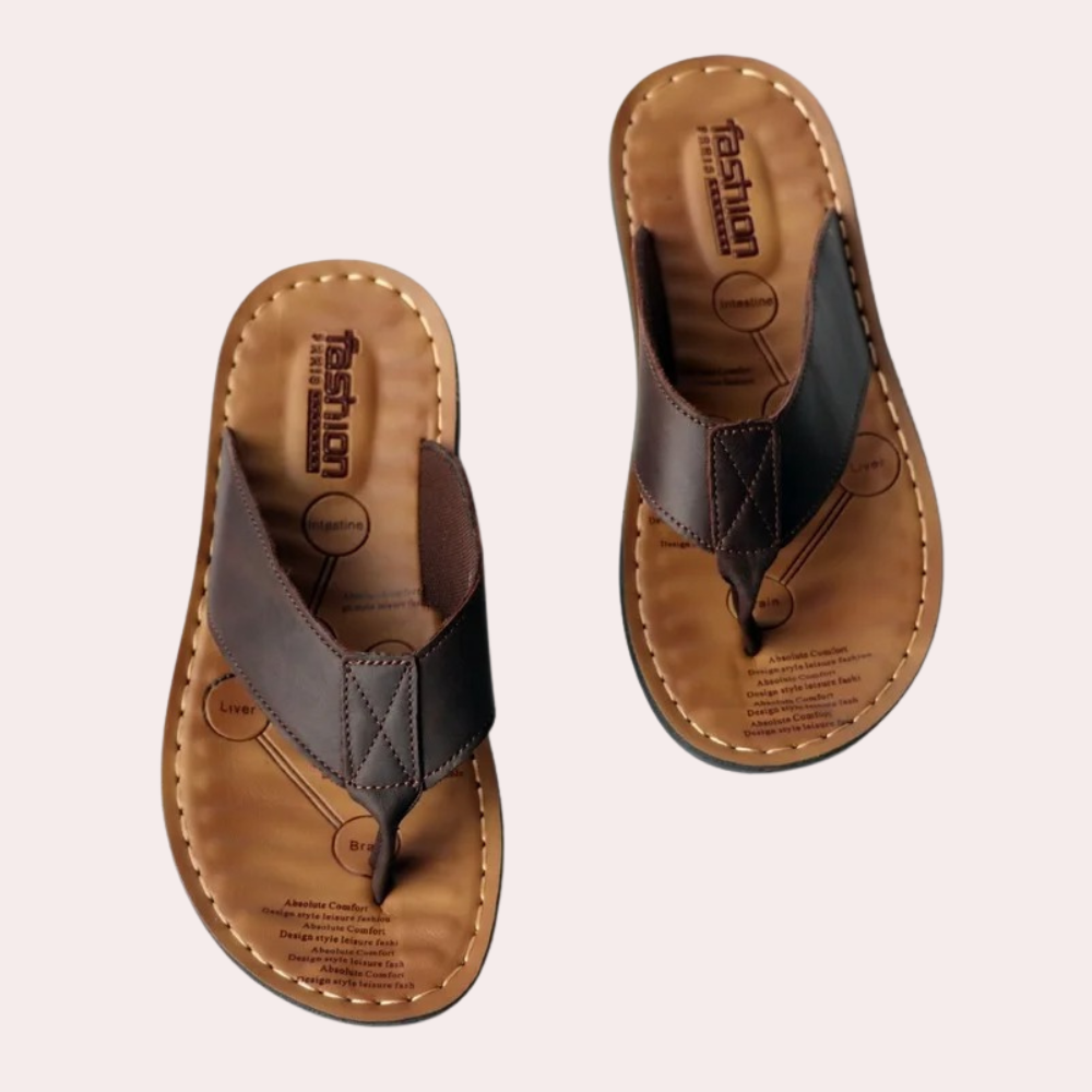 Lowell - Casual herenslipper