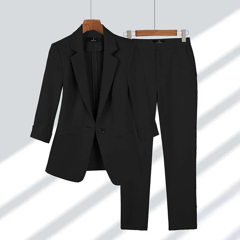 Elegante blazer en broek - Chrysta